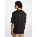 Camisetas Manga Corta Wavy Sig Stripe Tee  MICHAEL KORS