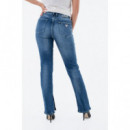 Jeans Vaqueros GUESS Pauline Flare Split