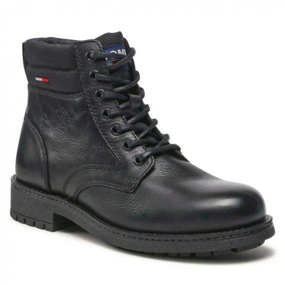 Bottes et chevilles Bottes classiques courtes à lacets TOMMY HILFIGER