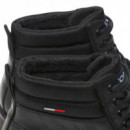 Bottes et chevilles Bottes classiques courtes à lacets TOMMY HILFIGER