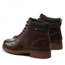 Bottes et chevilles Bottes classiques courtes à lacets TOMMY HILFIGER