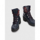 Botas y Botines Heel Laced Boot Monogram  TOMMY HILFIGER