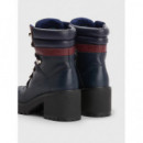 Botas y Botines Heel Laced Boot Monogram  TOMMY HILFIGER