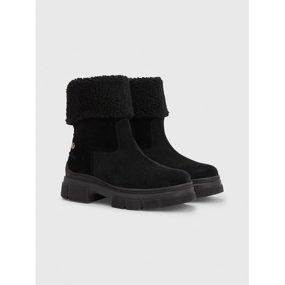 Botas y Botines Warm Lining Suede Low Boot  TOMMY HILFIGER