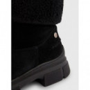 Botas y Botines Warm Lining Suede Low Boot  TOMMY HILFIGER