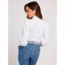 Camisas Ls Ravin Poplin Top  GUESS