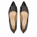 Zapatos Tacón Micro Camel  LAURA BIAGIOTTI