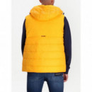 Chalecos Mix Media Hooded Vest  TOMMY HILFIGER
