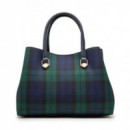 Bolsos Th Emblem Small Satchel Bw  TOMMY HILFIGER