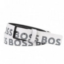 Cinturones THER-LOGO-BICOL_SZ35  BOSS