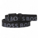Cinturones THER-LOGO-BICOL_SZ35  BOSS