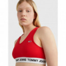 Sujetadores Deportivos Tjm Super Crop V-logo Waistand  TOMMY HILFIGER
