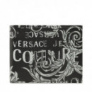 Carteras Range Logo Couture Sketch 1  VERSACE