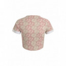 Camisetas Manga Corta G-cube Active Crop Top  GUESS