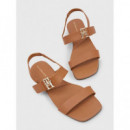 Sandalias Hardware Flat Sandal  TOMMY HILFIGER
