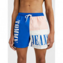 Boxer Baño Sf Medium Drawstring Colorblock  TOMMY HILFIGER