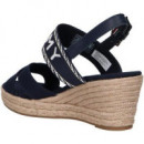 Cuñas Seasonal Webbing Mid Wedge  TOMMY HILFIGER