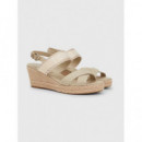 Cuñas Seasonal Webbing Mid Wedge  TOMMY HILFIGER