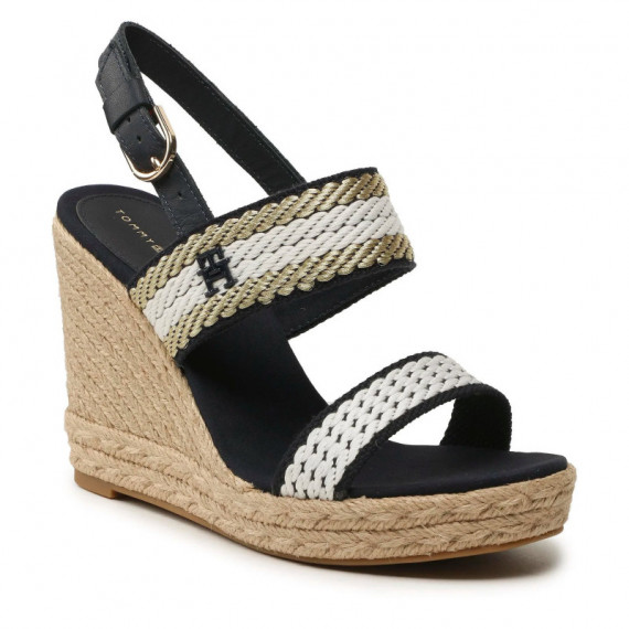 Cuñas Golden Webbing Wedge  TOMMY HILFIGER