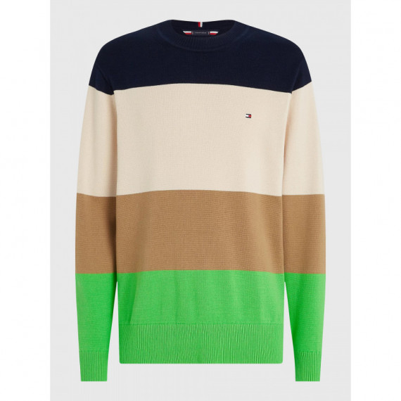 Jersey Spring Colourblock Sweater Multicolor  TOMMY HILFIGER