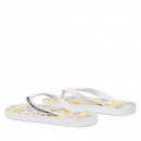 Chanclas Fondo Flip Flop Dis. SQ7  VERSACE