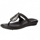 Chanclas Sanrah Liquid Metallic Flip  CROCS