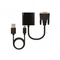 CROMAD Convertidor DVI 24+1/D a Vga/h CR1064