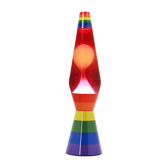 ITOTAL Lampara de Lava Arco Iris Love Is Love XL2185
