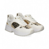 Deportivo Textil/piel Blanco/oro  MICHAEL KORS - Guanxe Atlantic Marketplace