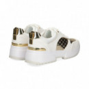 Deportivo Textil/piel Blanco/oro  MICHAEL KORS