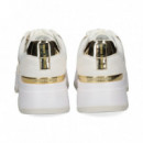 Deportivo Textil/piel Blanco/oro  MICHAEL KORS