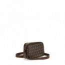 Mini Bandolera Ederlo con Logo G Cube de GUESS