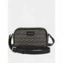 Mini Bandolera Ederlo con Logo G Cube de GUESS