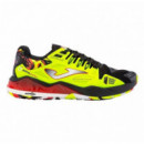 Zapatillas Joma T.spin 2309 Negro Fluor  JOMA PADEL