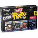 FUNKO Bitty Pop Pack 4 la Saga del Infinito Marvel
