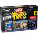 FUNKO Bitty Pop Pack 4 la Saga del Infinito Marvel