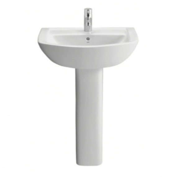 Lavabo+pedestal Gala Smart 55X45 Blanco