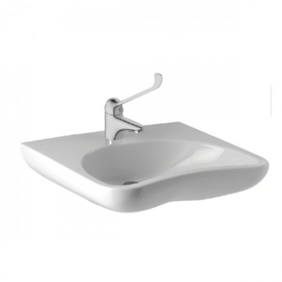 Lavabo Gala Mural Blue 64X55 Blanco