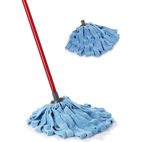 Fregona Microfibra Azul Electrico 160 Gr.