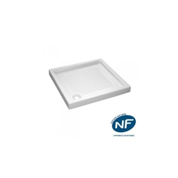 Plato Ducha Unisan 80X80 Blanco