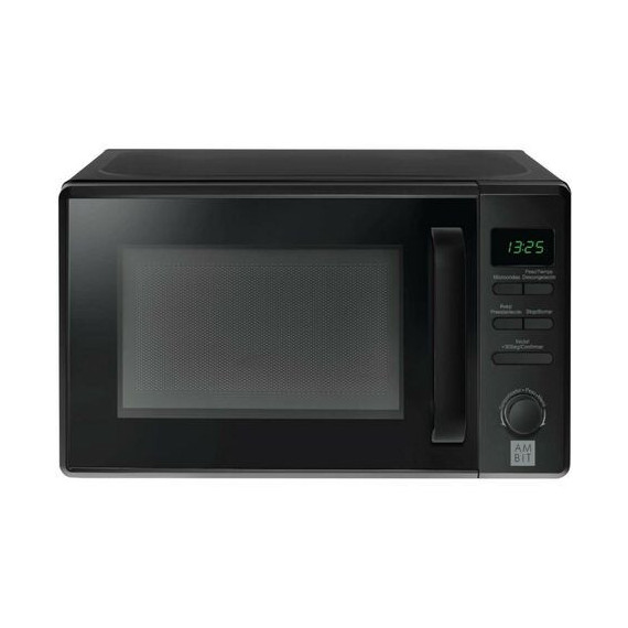 Microondas Horno sin Grill Digital Negro 20 Litros