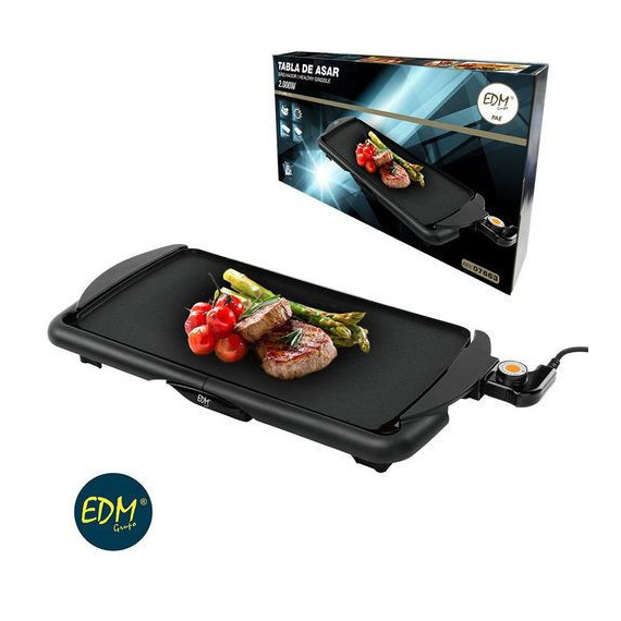 Plancha Asar Edm 48X25CM 2000W