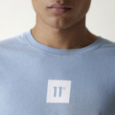 Camiseta 11º Large Logo Graphic Azul