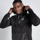 Suéter 11º Half Zip Printed Negro