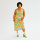 Calcetines EAT MY SOCKS Flower Power Orange