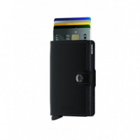 Cartera SECRID Miniwallet Matte Black  Negro