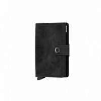 Cartera SECRID Miniwallet Vintage Black Negro