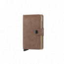 Cartera SECRID Miniwallet Vintage Taupe Crudo