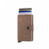 Cartera SECRID Miniwallet Vintage Taupe Crudo