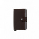 Cartera SECRID Miniwallet Original Dark Brown Marrón